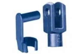 igubal® clevis joints with spring loaded pins, detectable, mm