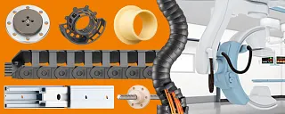 igus Produkte und Röntgen-C-Bogen