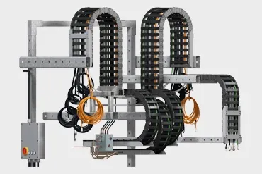 Ready to Install Cable Carrier System readychain premium