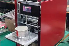Tub closing machine