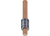 drylin R on a wooden shaft