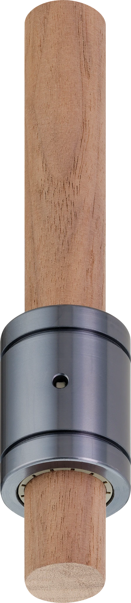 drylin R sobre ejes de madera