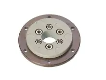 Anel rotativo iglidur® PRT-02, anel exterior fabricado em plástico iguton G, anel interior fabricado em iglidur® J4