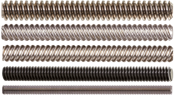 Lead screws for linear modules