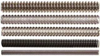 Panoramica barre filettate