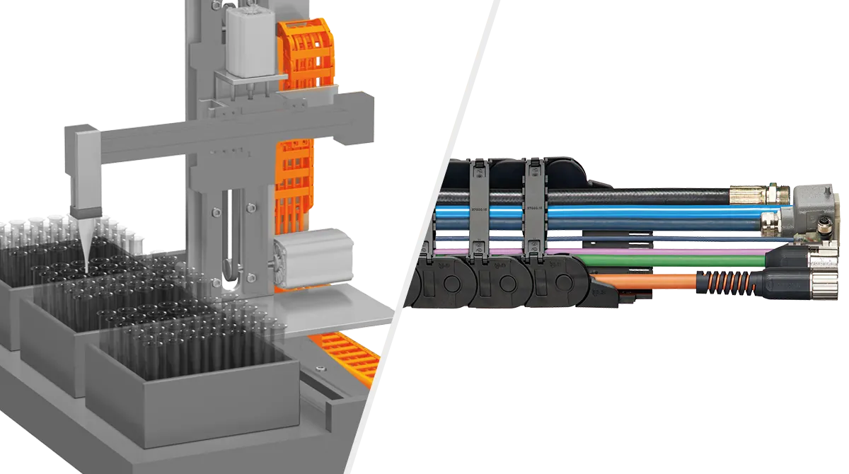 Laboratorní robot s readychainem