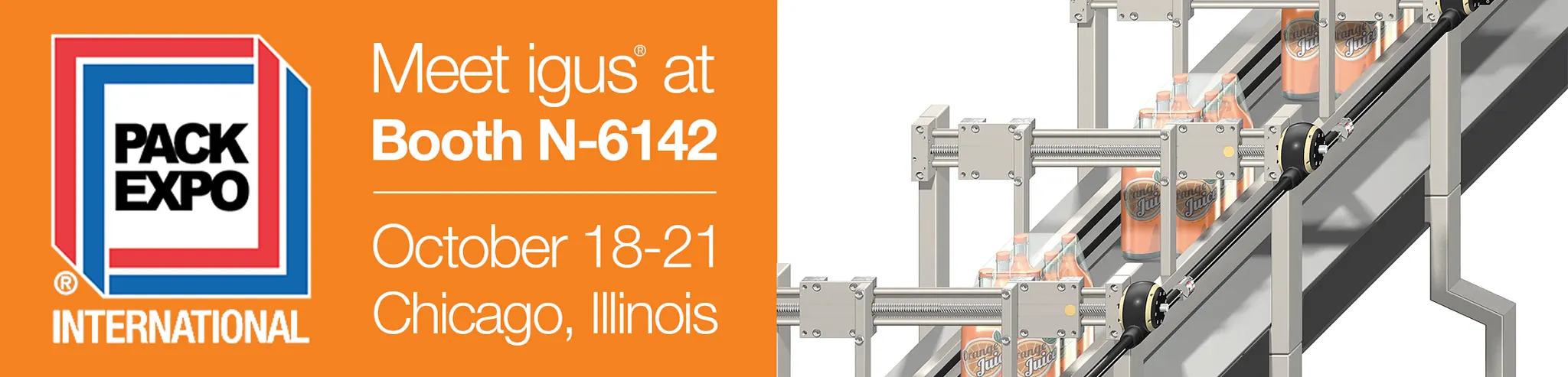 Visit us at PACK Expo - Booth 6142