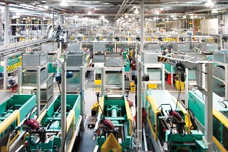 Optimisation of production processes through load profile reduction