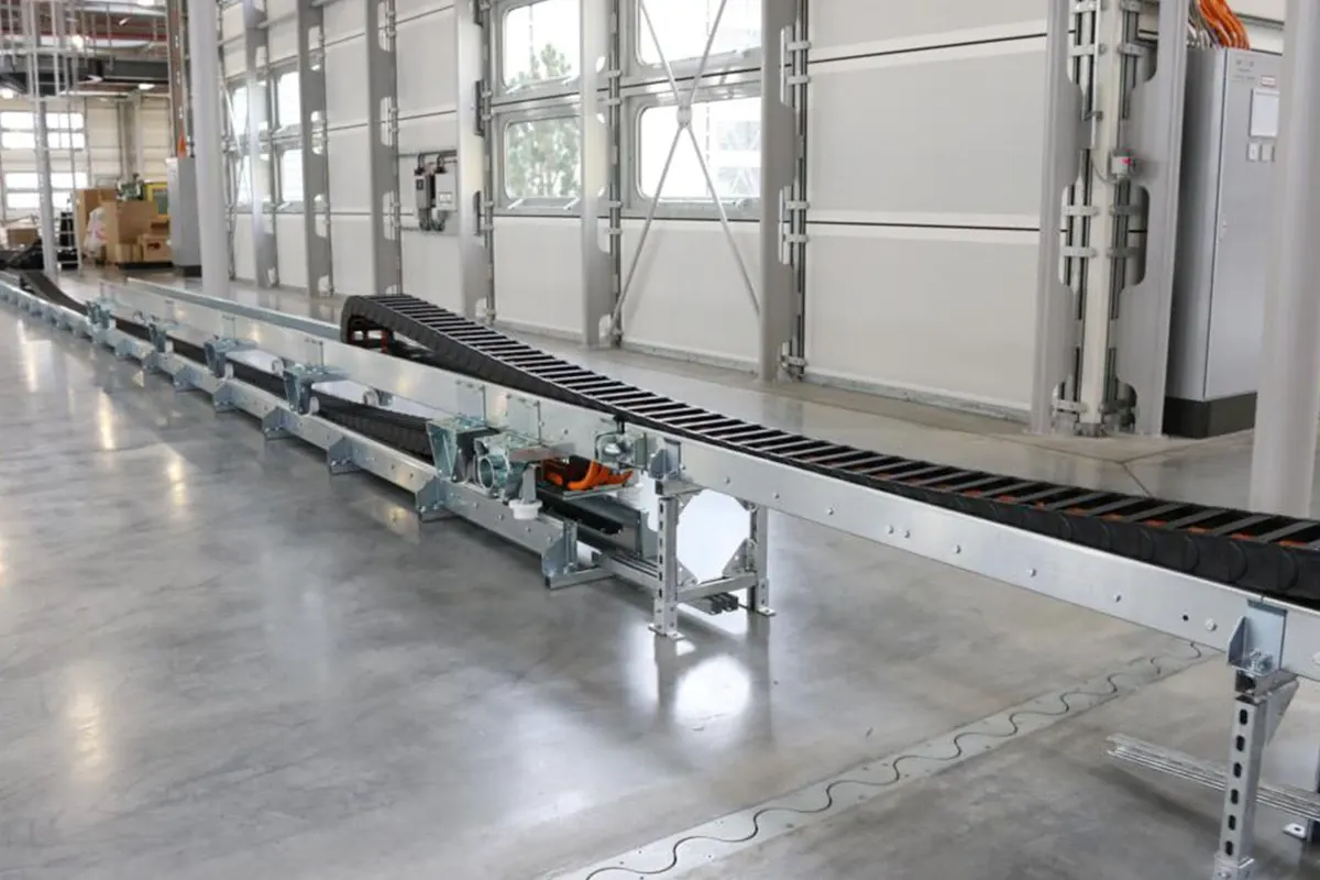 Teleskop-Rinnensystem für EBAWE