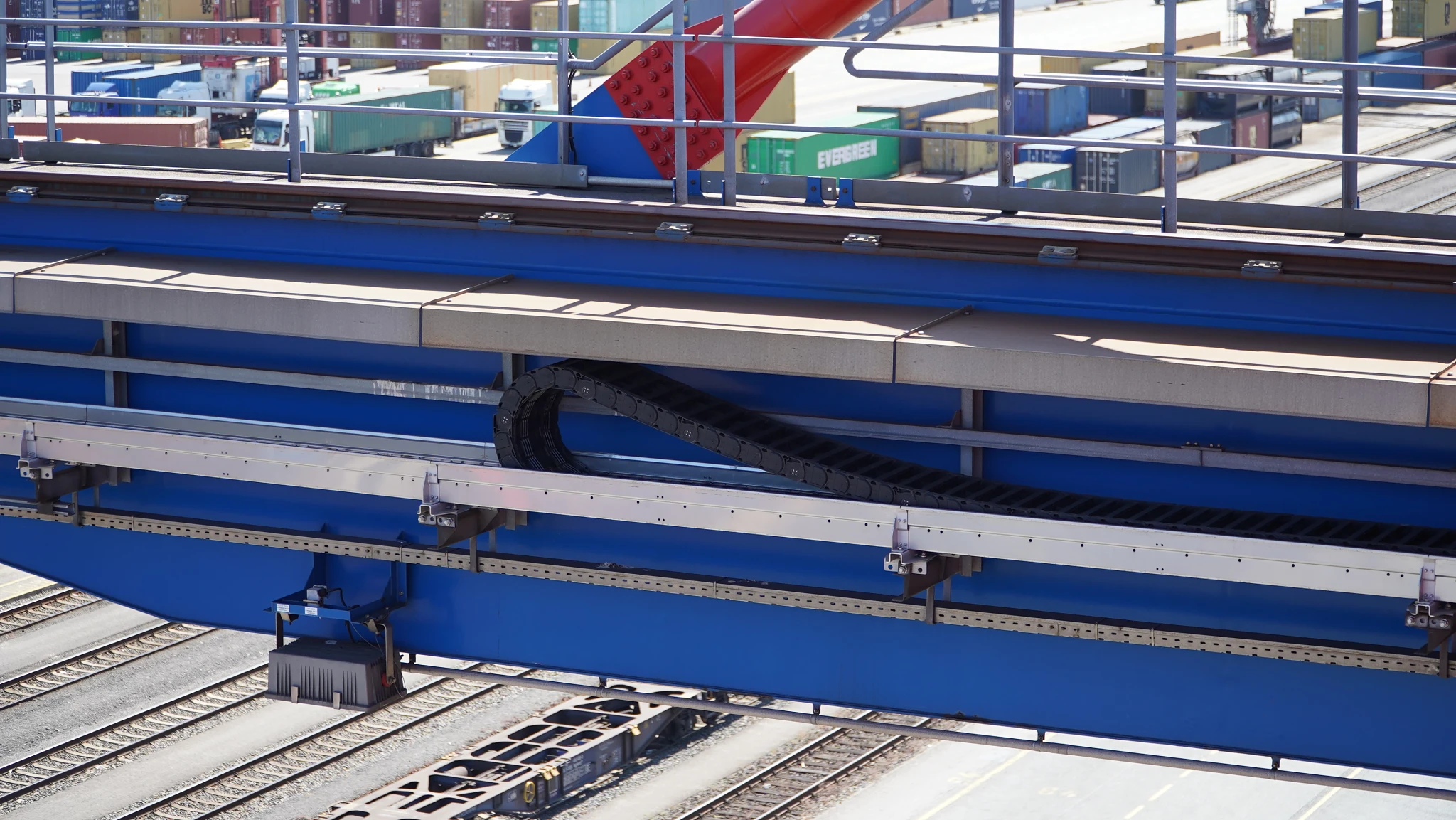 Most załadunkowy od EUROGATE z e-chain