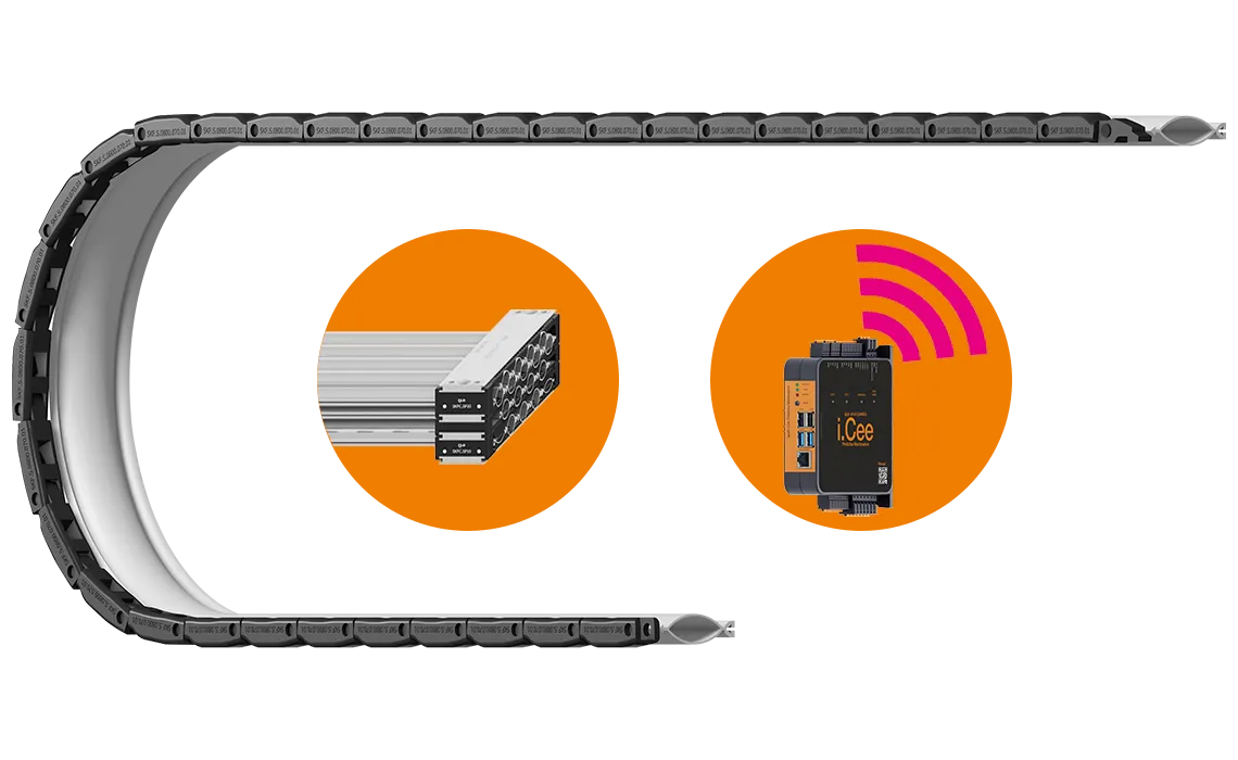 SKF.S e-skin® flat with support chain