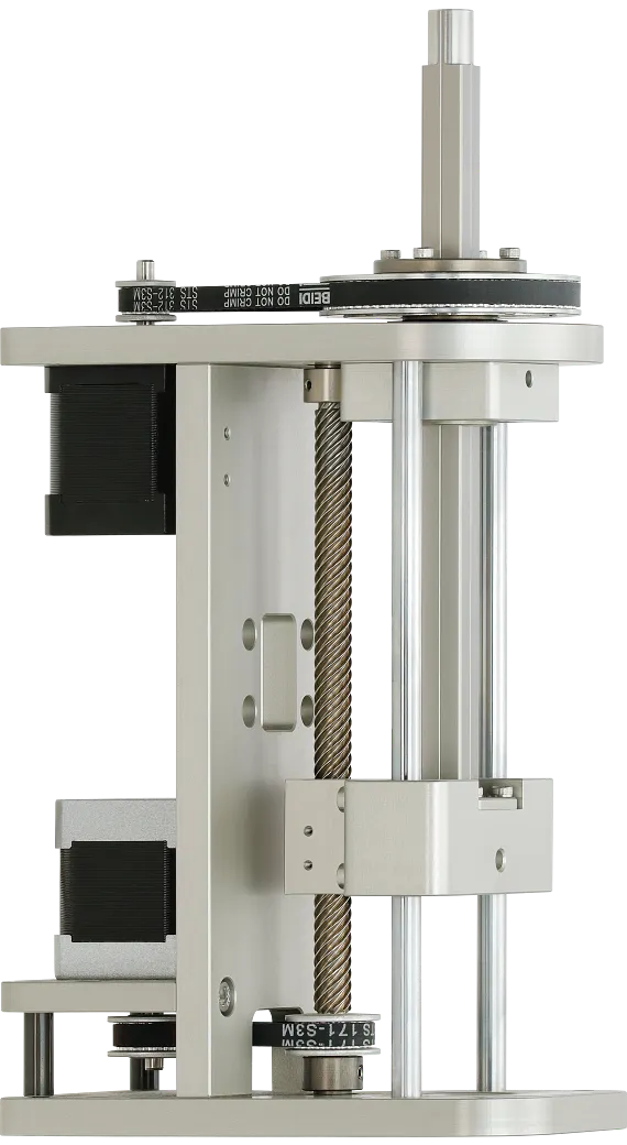 Lifting and swivelling unit