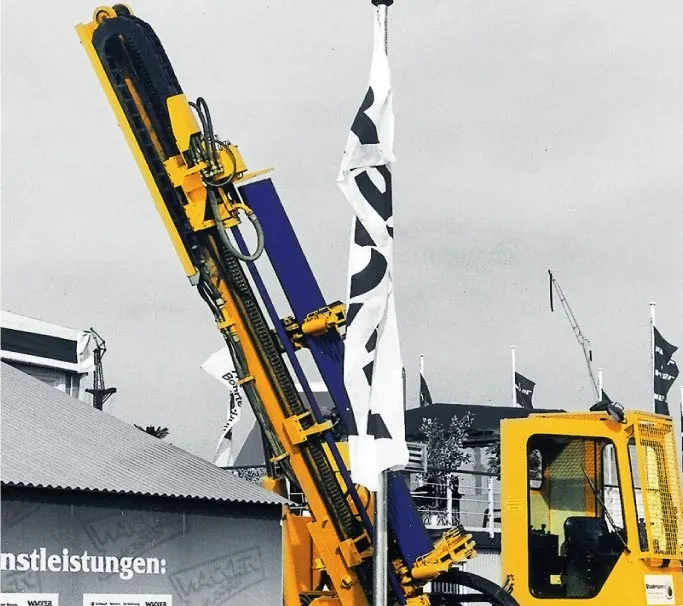 porte-câbles pour engins de chantier 