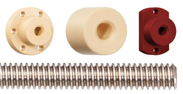 Convert rotary motion into linear with Lead Screw Assemblies | igus®