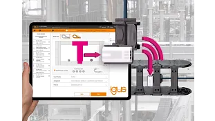 Service life calculator for energy chains