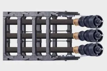 Harnessed e-chain readychain