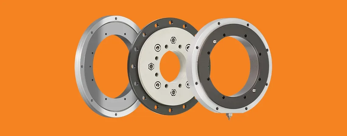 PRT slewing rings for robots