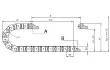 Energiekettenserie E26.2 | mit 2-Kammern, Leitungen im Außenradius reindrücken | Innenhöhe: 37,1 mm