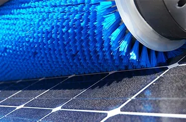 Photovoltaic cleaning machine