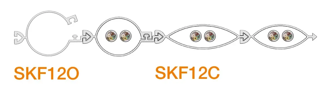 e-skin® flat Konstruktionsprinzip