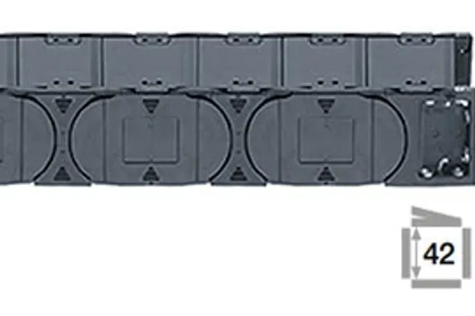 Product range overview of E4.1 energy chain system