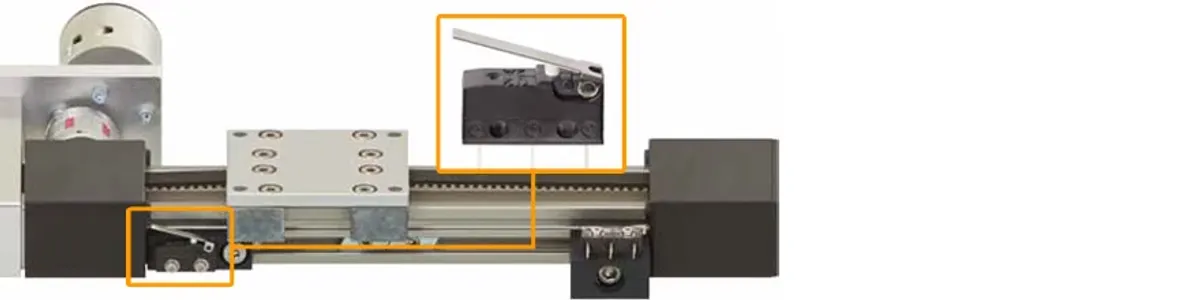 drylin® E - Low-cost limit reference switch