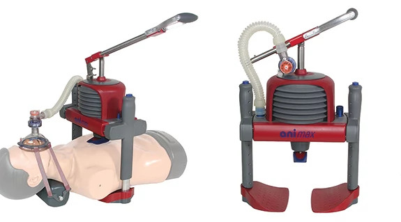 Maintenance-free and lightweight plain bearings in resuscitation device ...