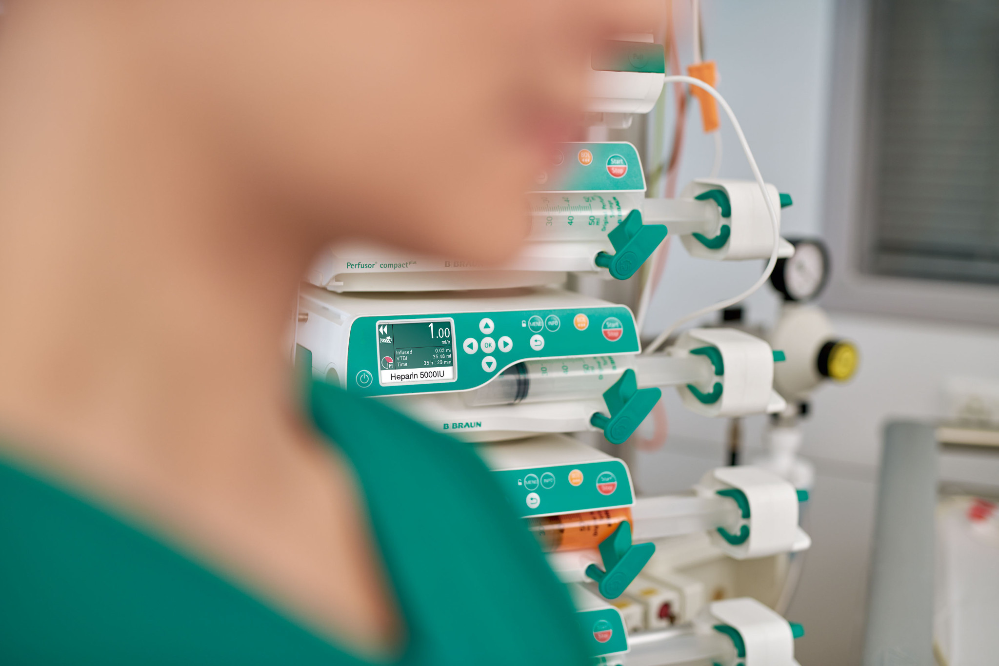 Infusion pump from B. Braun Melsungen AG