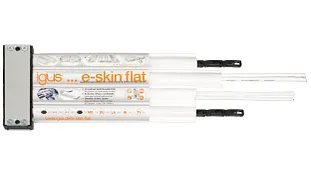 Sample e-skin flat