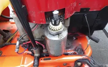 Gear in tractor