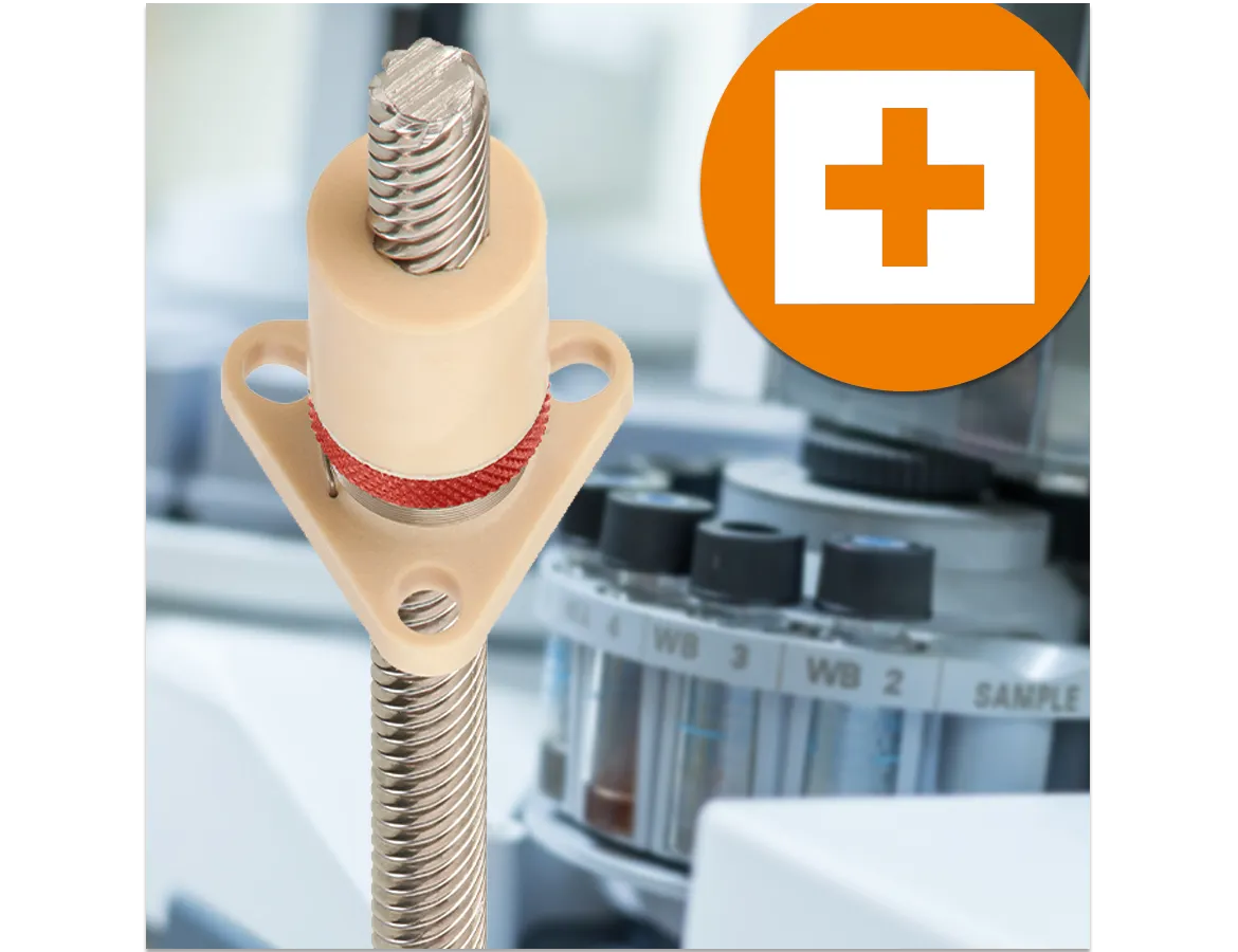 Lead screw technology in medicine