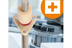 Conjuntos de tuerca y husillo en el sector médico