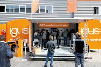 show truck und igus bike