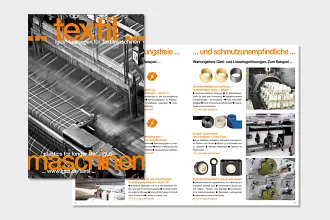 Broschüre Textilindustrie