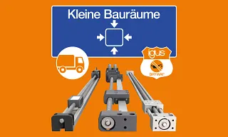 Antriebstechnik für kleine Bauräume
