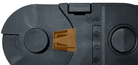 R2.1 - Deckel mit integrierter Rasterung im Innen und Außenradius beidseitig aufklappbar