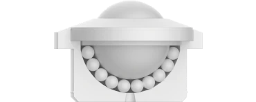 Rodillo de rodamiento de bolas con bola de correr POM