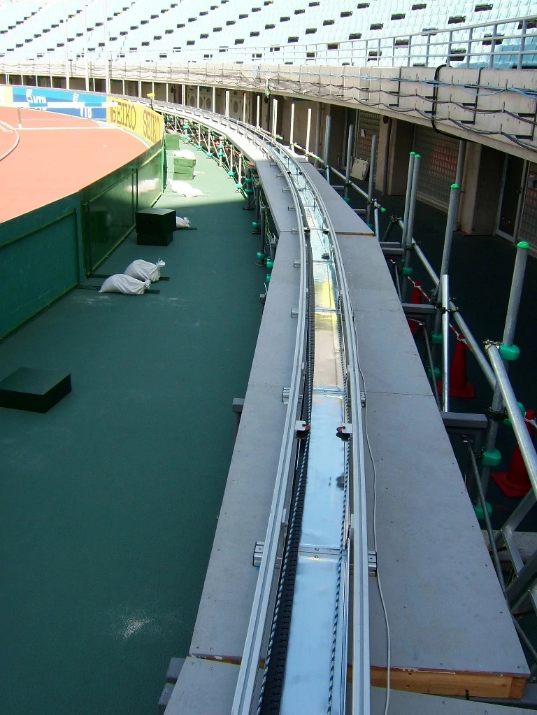 Camera carriage from Rail & Tracking Systems