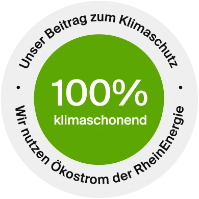 來自RheinEnergie的綠色電氣密封