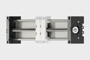 drylin SAW linear guide with lead screw drive