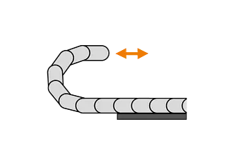 Unsupported lower run FLU