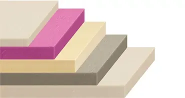 Placas correderas hechas de barra