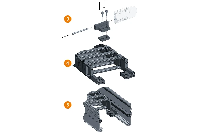 igus® fixed end module