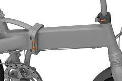 Folding bike with iglidur plain bearings