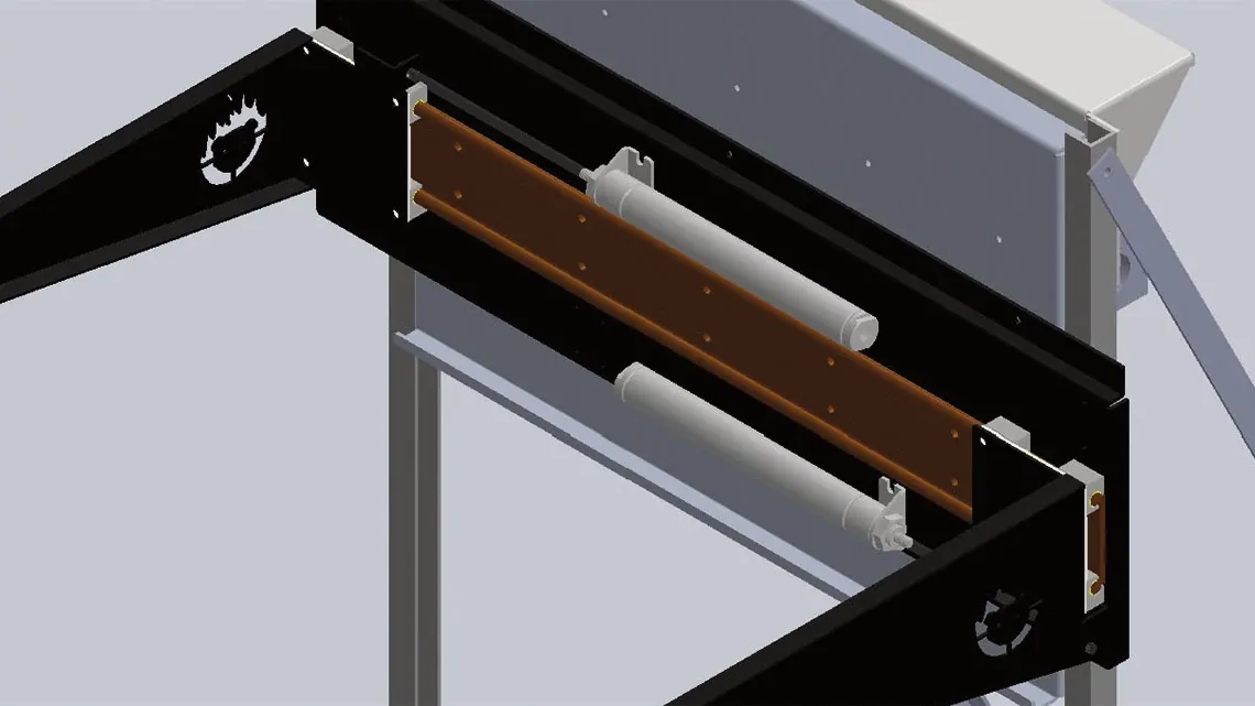 Stapelrobot met drylin® W lineaire geleiding