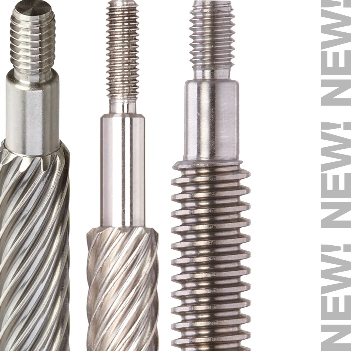 Nuevos tamaños de tornillo de plomo