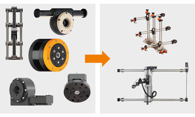 Create your own robot with modular robotics