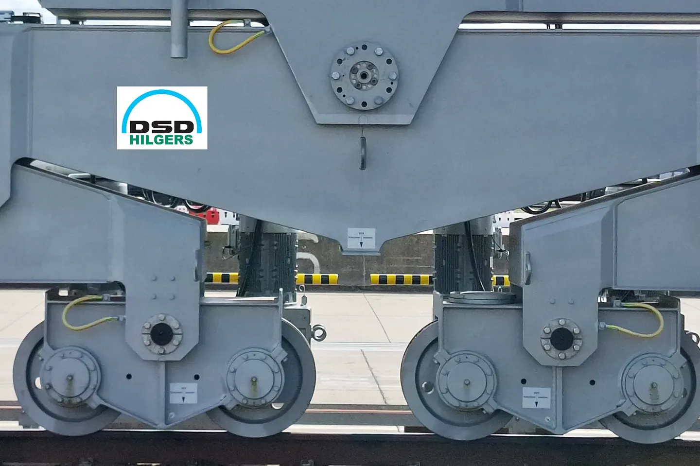 Fahrwerk eines RMG-Krans von DSD Hilgers