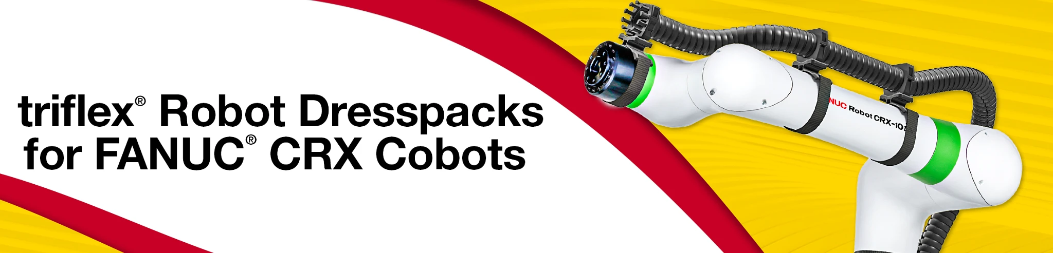 triflex® R dresspacks for Fanuc CRX