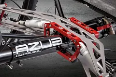 Front suspension in trike from Azub